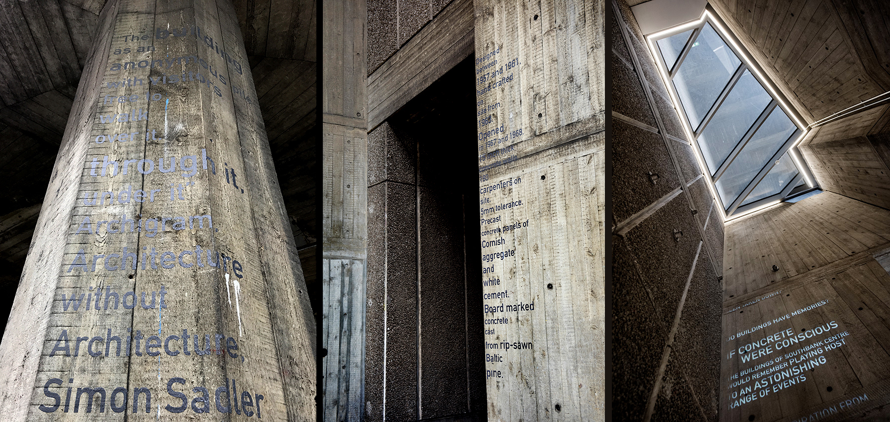 1 concrete text exterior and interior s